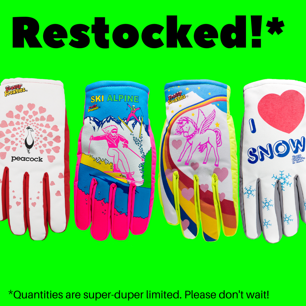 Most gloves restocked in very limited quantities!