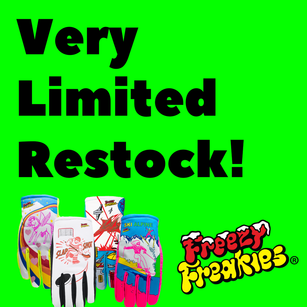 Very Limited Restock! Most gloves now back in stock.
