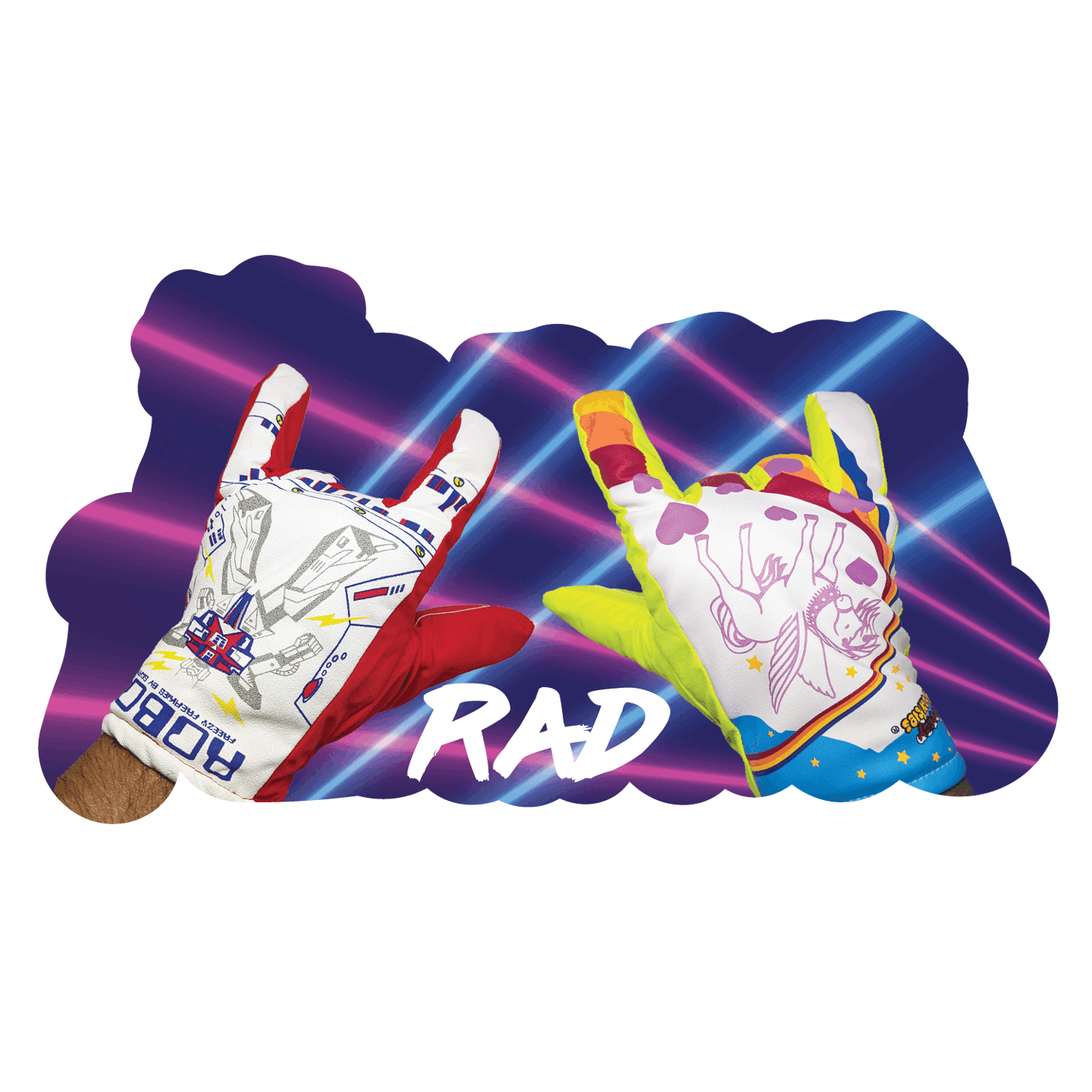 🎁 Bad-Rad Collectible Flip Sticker (100% off)