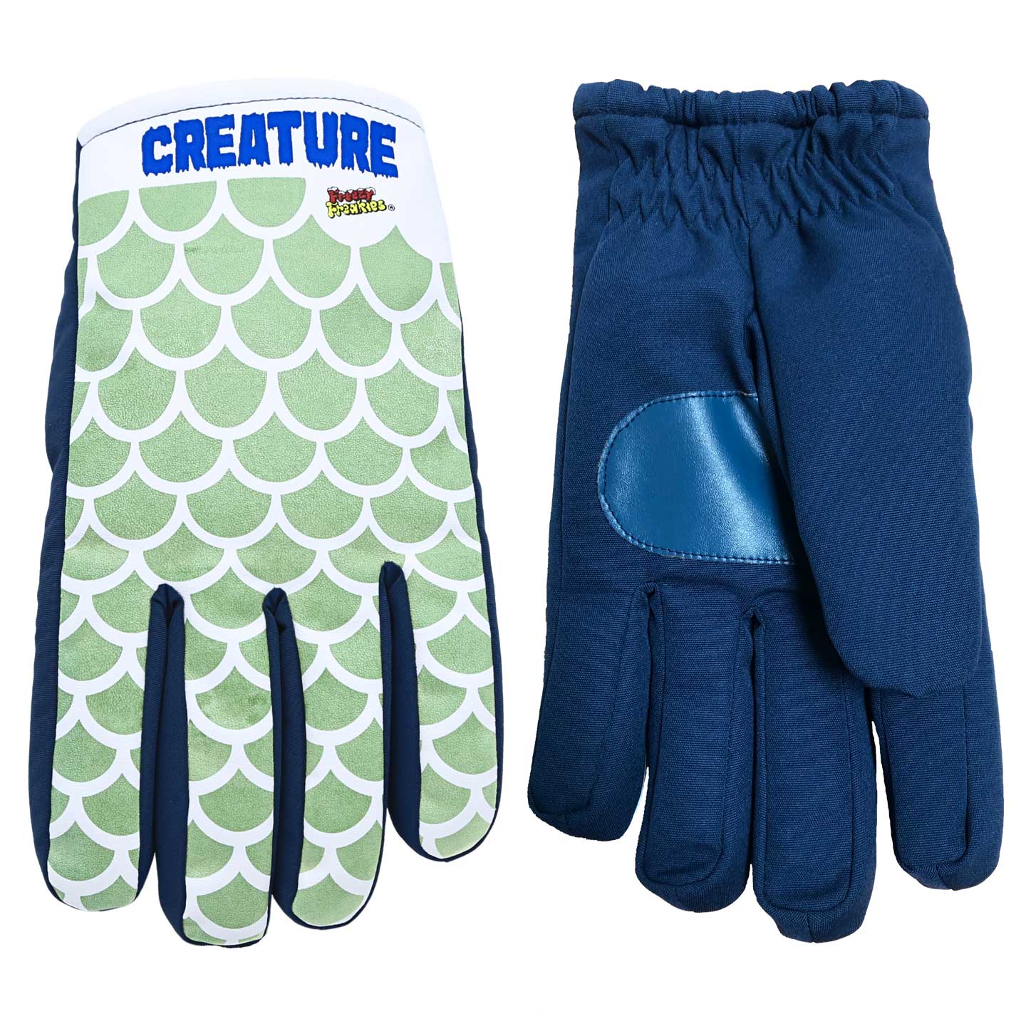 Creature Freezy Freakies showing front and back of glove