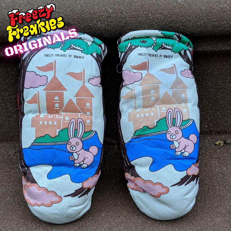 Freezy Freakies originals - bunny castle mittens
