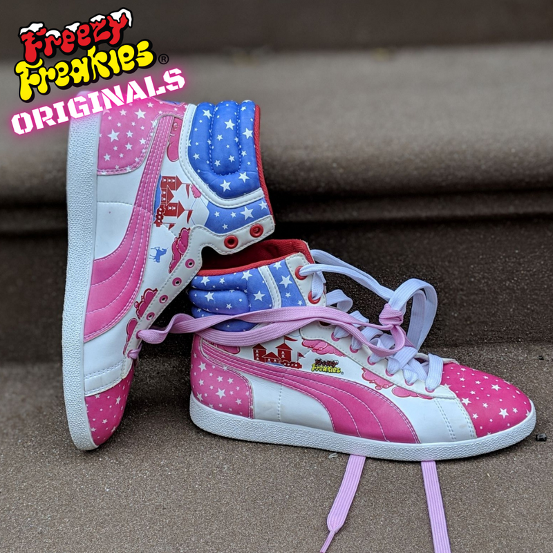 Freezy Freakies originals - pink castle sneakers