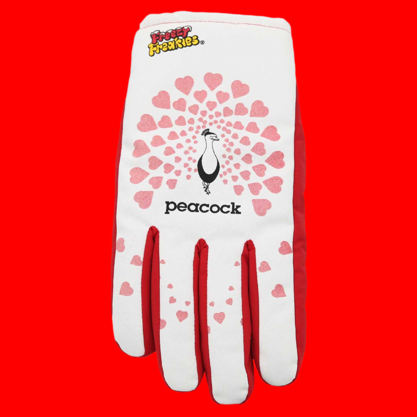 Peacock Freezy Freakies color-changing gloves