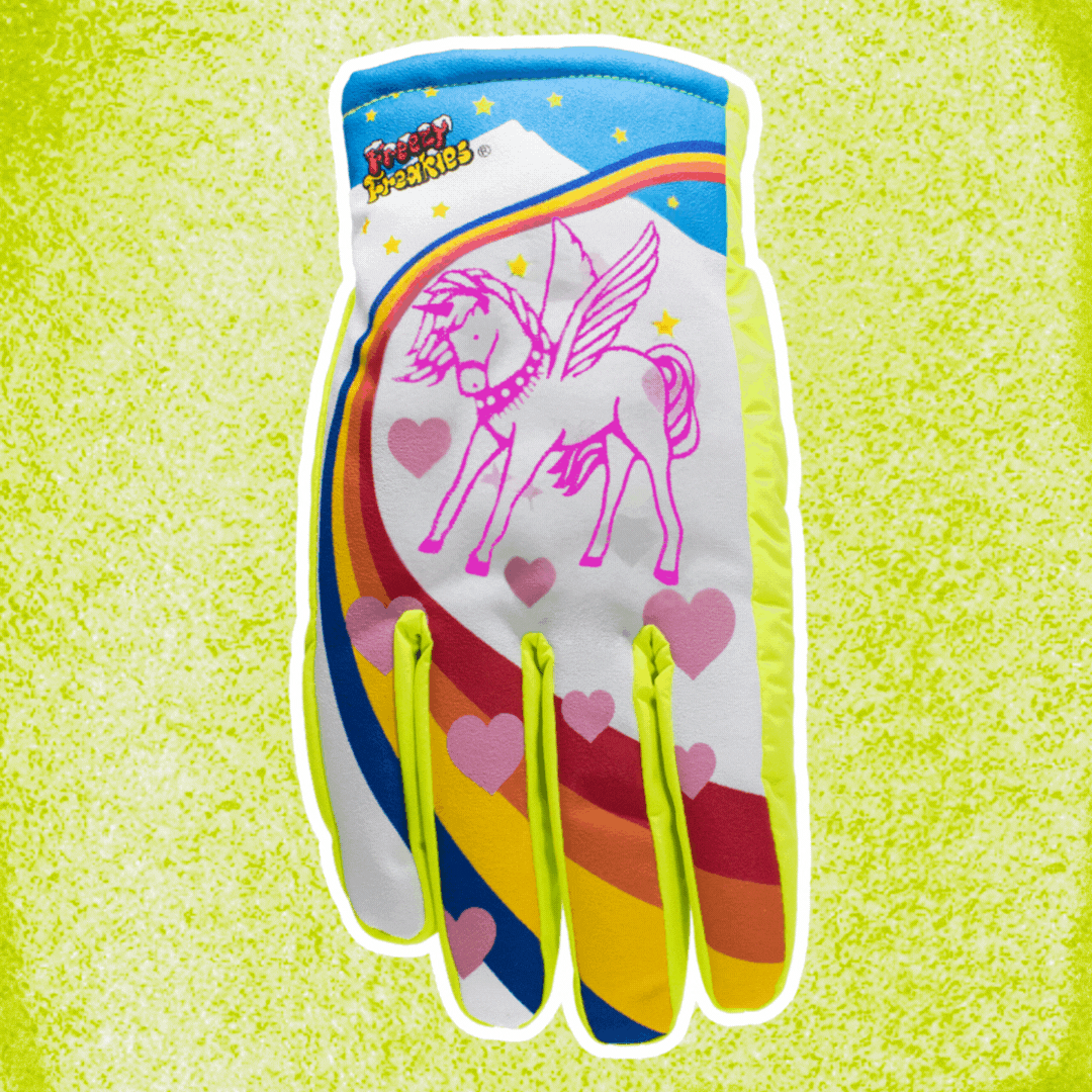 Unicorn Freezy Freakies warm-cold transition gif