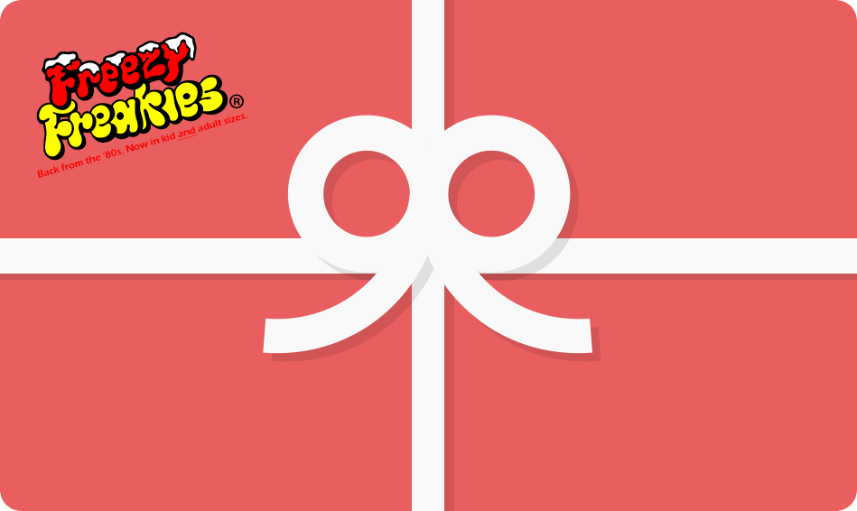 Freezy Freakies gift card 