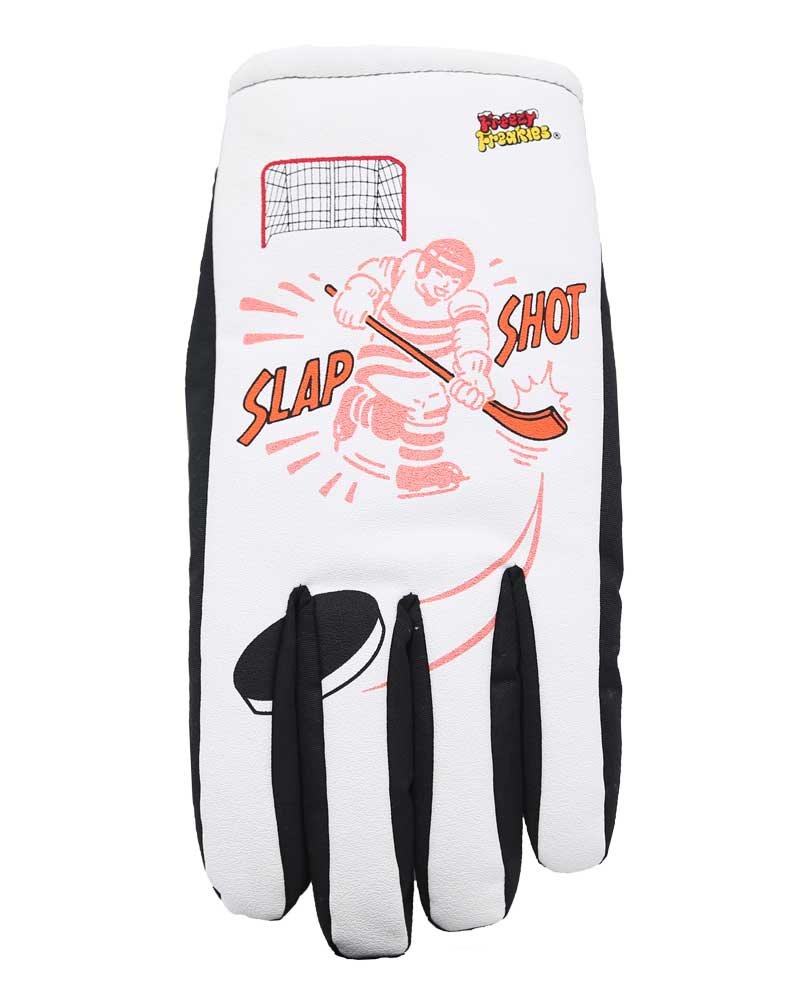 Slap Shot Hockey Freezy Freakies Color-Changing Winter Gloves are back from the 1980s